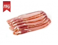 1kg Pack of Un-Smoked Back Bacon - 1KG